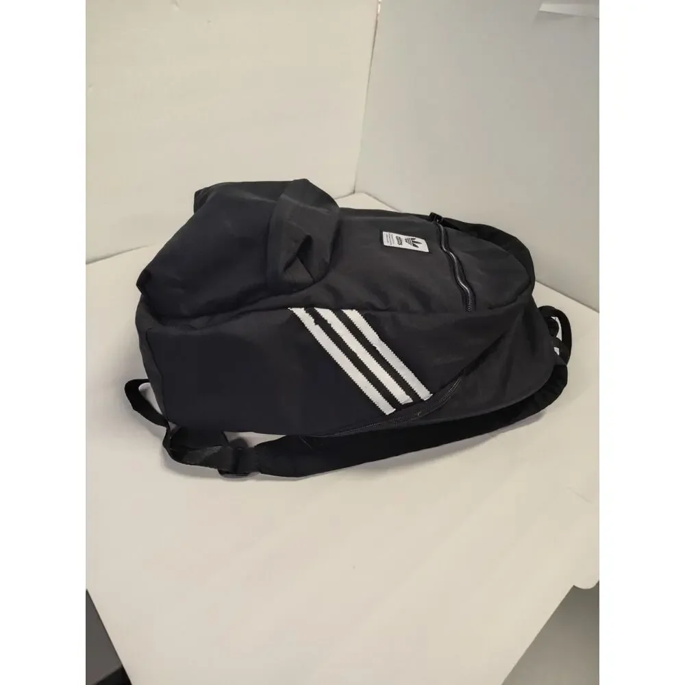Adidas Originals National 3-Stripes Backpack EV8026 Black FLAWED